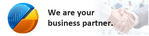 We are your business partner.