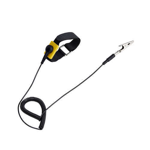 StarTech.com STARTECH ANTISTATIC WRIST STRAP WITH GROUNDING CABLE, ESD SAFE BAND WITH 5FT / 1, ESD-WRIST-STRAP