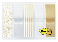 3M 684-METAL, Gold, Metallic, Silver, 11,9 mm, 5 pc(s)