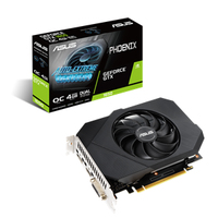 ASUS Phoenix PH-GTX1650-O4GD6-P, GeForce GTX 1650, 4 GB, GDDR6, 128 bit, 7680 x 4320 pixels, PCI Express x16 3.0