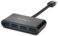Kensington K39121WW, USB 3.2 Gen 1 (3.1 Gen 1) Type-A, USB 3.2 Gen 1 (3.1 Gen 1) Type-A, 5000 Mbit/s, Black, Windows 7, Windows 8, Windows 8.1, Windows Vista, Windows XP, Mac OS X 10.6 Snow Leopard