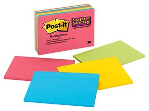 3M 6445-SSP, Rectangle, Multicolour, 152 mm, 101 mm, 45 sheets