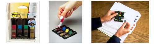 3M Post-it 12mm, 12 mm, 43 mm, 140 pc(s)