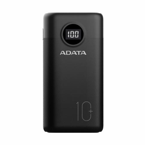 ADATA P10000QCD, 10000 mAh, Lithium-Ion (Li-Ion), Quick Charge 3.0, Black