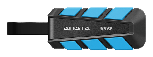 ADATA SC740, 500 GB, USB Type-C, 3.2 Gen 2 (3.1 Gen 2), 1050 MB/s, 10 Gbit/s, Black, Blue