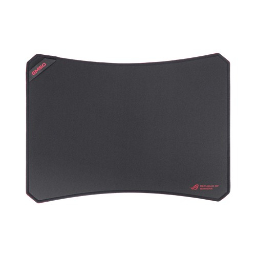 ASUS ROG GM50, Black, Red, Monochromatic, Fabric, Rubber, Silicone, Wrist rest