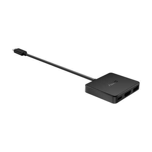 ASUS USB-C Mini Dock, Wired, USB 3.2 Gen 2 (3.1 Gen 2) Type-C, 100 W, Black, 10 Gbit/s, 4K Ultra HD