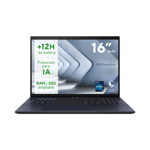 ASUS ExpertBook B3 B3604CMA-P73T-CA, Intel Core Ultra 7, 40,6 cm (16"), 1920 x 1200 pixels, 16 GB, 1 TB, Windows 11 Pro