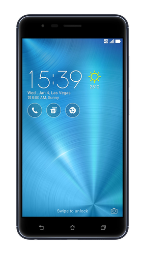 ASUS ZenFone ZE553KL-S625-3G32G-BK, 14 cm (5.5"), 3 GB, 32 GB, 12 MP, Android 5.0, Black, Navy