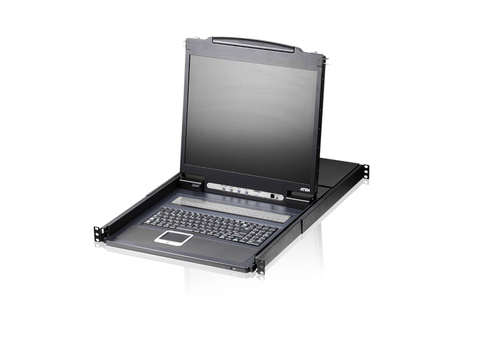 ATEN CL1308N, 1280 x 1024 pixels, Rack mounting, 22,9 W, 1U, Black