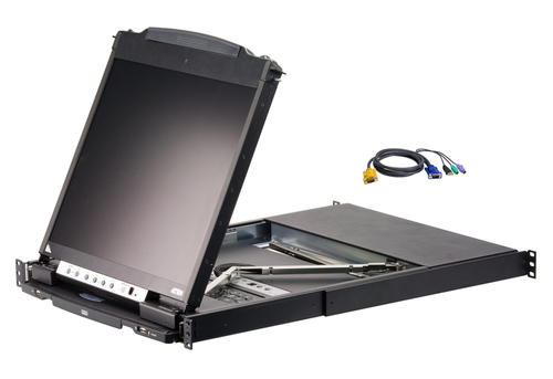 ATEN CL5816NCKIT, 48,3 cm (19"), 1280 x 1024 pixels, LCD, 5:4, VGA, USB, PS/2
