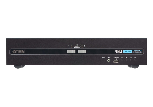 ATEN CS1142DP4C, 3840 x 2160 pixels, 4K Ultra HD, 10,19 W, Black