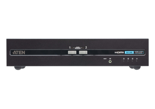 ATEN CS1142H4, 3840 x 2160 pixels, 4K Ultra HD, 5,4 W, Black
