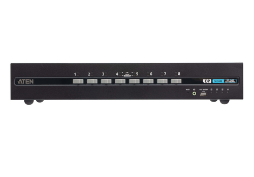 ATEN CS1148DP4C, 3840 x 2160 pixels, 4K Ultra HD, 24,4 W, Black