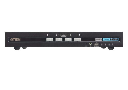 ATEN CS1184D4C, 3840 x 2160 pixels, 4K Ultra HD, Rack mounting, 8,9 W, Black