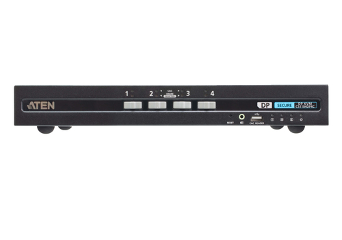 ATEN CS1184DP4C, 3840 x 2160 pixels, 4K Ultra HD, 9,1 W, Black