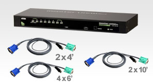 ATEN CS1308KIT, 2048 x 1536 pixels, Rack mounting