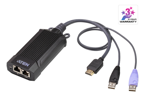 ATEN KG8900T, 1920 x 1200 pixels, Ethernet LAN, 3,745 W, Black, Purple