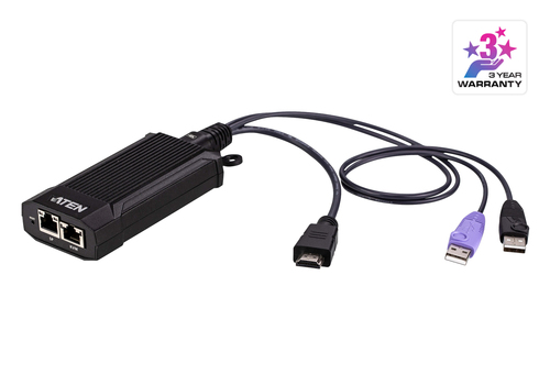 ATEN KG8950T, 3840 x 2160 pixels, Ethernet LAN, 4,26 W, Black, Purple