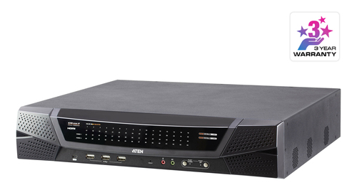 ATEN KN8064VB, 1920 x 1080 pixels, Ethernet LAN, WUXGA, 84,7 W, Black