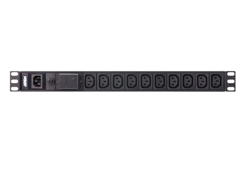ATEN PE0110SG, Basic, 1U, Black, 10 AC outlet(s), C13 coupler, IEC 320