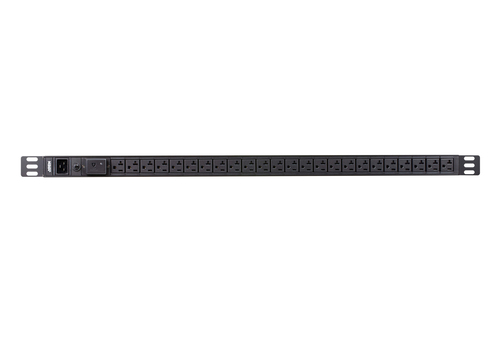 ATEN PE0224SA, Basic, 0U, Aluminium, Black, 24 AC outlet(s), NEMA 5-20R