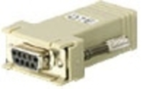 ATEN SA0141, RJ-45, DB-9, Black, White