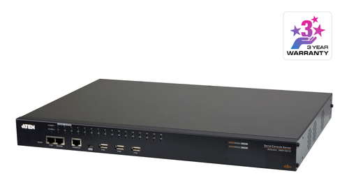 ATEN SN0132CO, RJ-45/Mini-USB, Linux Kernel 2.6.12, Windows 2000, Windows Server 2003, 438,4 x 327,7 x 44 mm, 4,84 kg