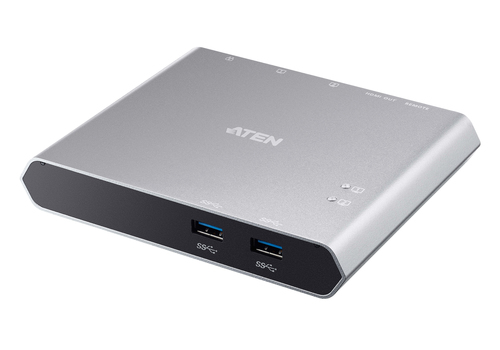 ATEN US3310, 3840 x 2160 pixels, 4K Ultra HD, 15 W, Aluminium