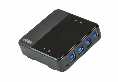 ATEN US3344, 5 Gbit/s, Micro-USB Type-B, Black, Plastic, 0 - 40 °C, -20 - 60 °C