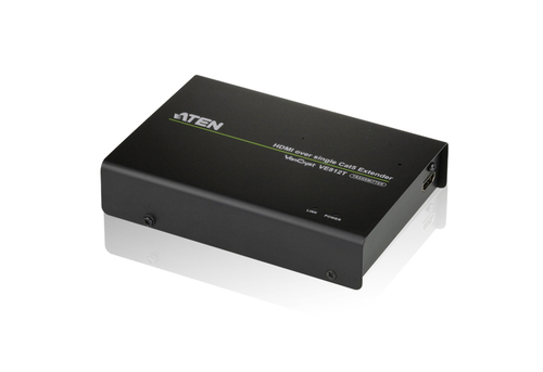ATEN VE812T, 3840 x 2160 pixels, AV transmitter, 100 m, Black, HDCP