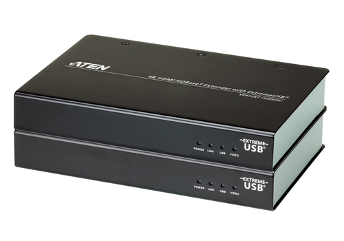 ATEN VE813A, AV transmitter & receiver, 100 m, Wired, 3D, Black, HDCP