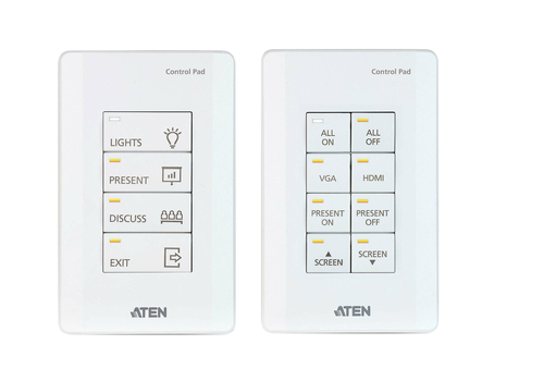 ATEN VK0100, Plastic, White, 2 channels, 0 - 50 °C, -20 - 60 °C, 0 - 80%
