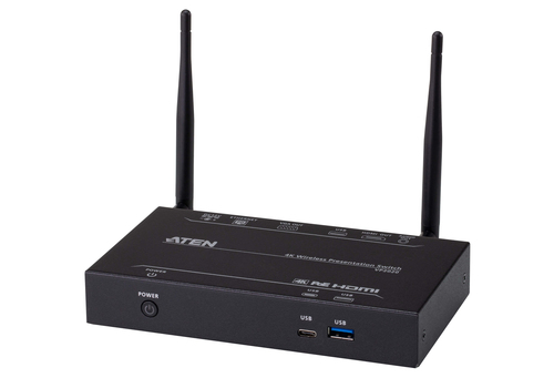 ATEN VP2020, Desktop, Black, Metal, Power, 1920 x 1080 pixels, 4096 x 2160 pixels