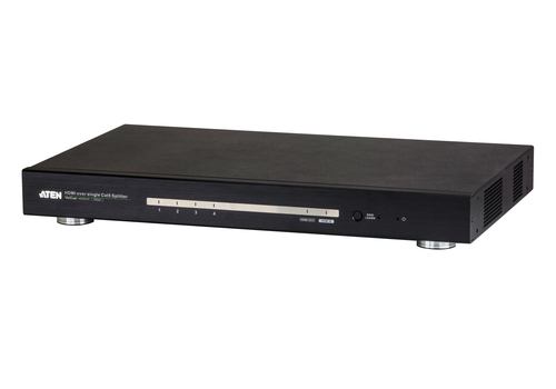 ATEN VS1814T, HDMI, HDMI, Black, 1920 x 1080 (HD 1080), 261,1 x 432,4 x 44 mm, 3,47 kg