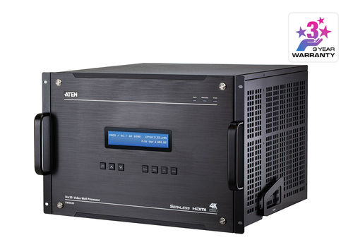 ATEN VW3620, Black, Metal, 1U, 573,4 W, 100 - 240 V, 50/60 Hz