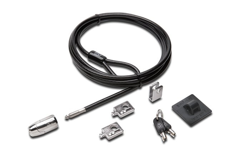 Kensington K67990US, 2,43 m, Key, Carbon steel, Black, Silver