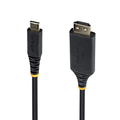 StarTech.com 10F-USBC-HDMI-4K60-G, 3 m, USB Type-C, HDMI Type A (Standard), Male, Male, Straight