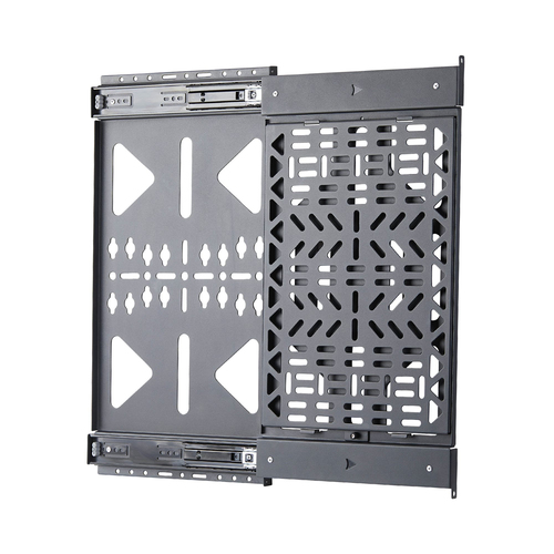 StarTech.com 1S-AV-WALL-MOUNT, Storage tray, Wall, 10 kg, Black, 582 mm, 310 mm