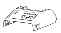 Zebra P1080383-403, Top cover, 1 pc(s)