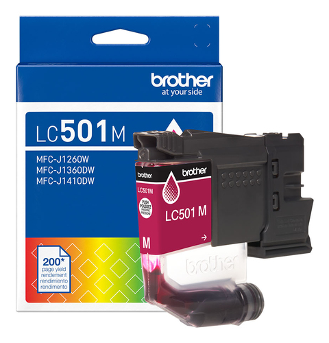 Brother LC501MS, Standard Yield, Magenta, 1 pc(s), 200 pages, Single pack