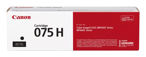 Canon 075 H, 3500 pages, Black, 1 pc(s)