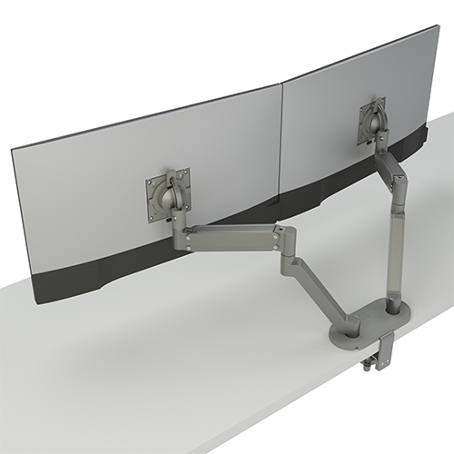 Chief DMA2S, 6,8 kg, 81,3 cm (32"), 75 x 75 mm, 100 x 100 mm, Height adjustment, Silver