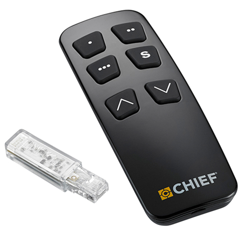 Chief PACREM, Bluetooth, Press buttons, Black