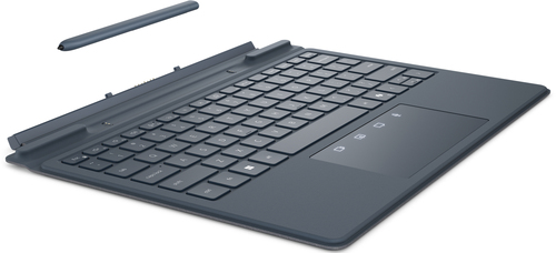 DELL K21MBRUS, QWERTY, US English, Touchpad, DELL, Latitude 7350 Detachable, Black