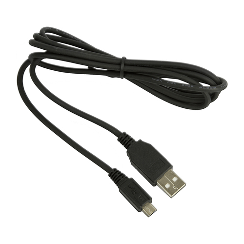 Jabra 14201-26, 1,5 m, USB A, Micro-USB B, Black