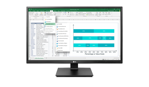 LG 27BK550Y-B, 68,6 cm (27"), 1920 x 1080 pixels, Full HD, LED, 5 ms, Black