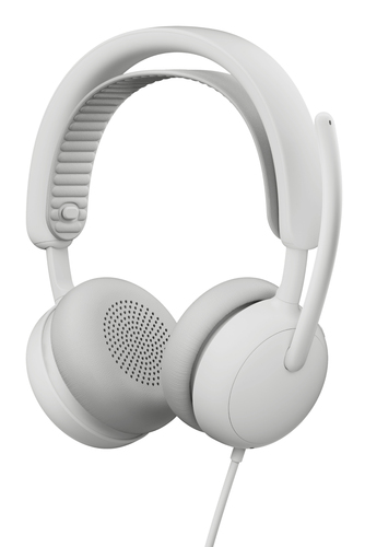 Logitech Zone Wired 2, Wired, 20 - 20000 Hz, Calls/Music, 223,5 g, Headset, White