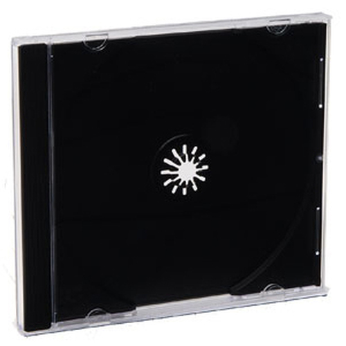 Verbatim CD/DVD Black Jewel, 1 discs, Black
