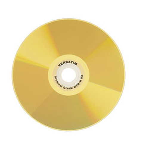 Verbatim UltraLife™ Gold Archival Grade DVD-R 4.7GB 8X 50pk Spindle, DVD-R, 120 mm, Spindle, 50 pc(s), 4,7 GB